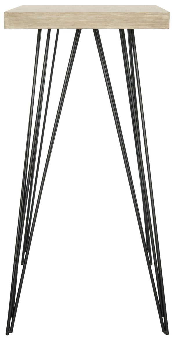 Safavieh Etro Mid-Century Wood Console Table - Stylish Slim Profile For Minimalist Spaces & Warm Decor Accents FOX4270A