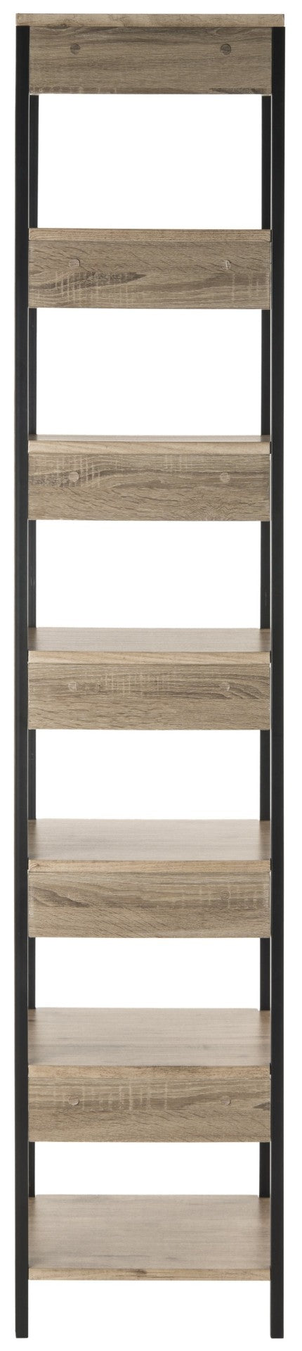 Safavieh Lisa Mid-Century 7-Tier Étagère - Elegant Open Shelving Unit For Stylish Storage & Display Solutions FOX4275A