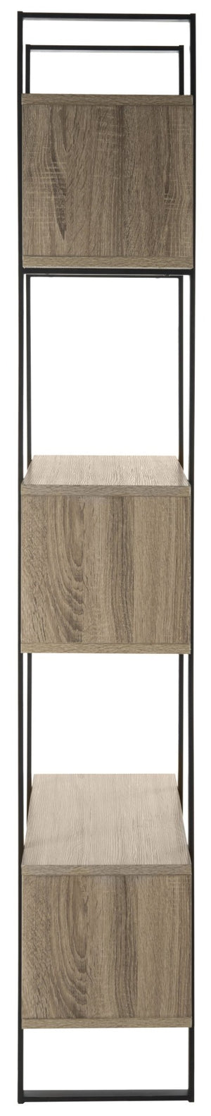 Safavieh Adhara Retro Wood Etagère - Mid-Century Modern Design With Bauhaus Influence For Stylish Display FOX4278A