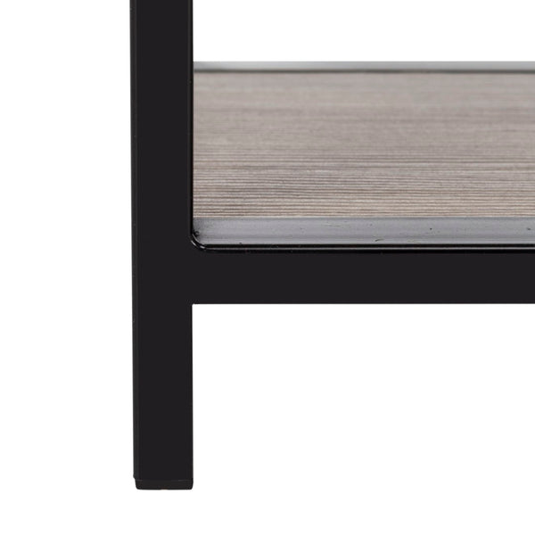 Safavieh Joanna Retro Mid-Century Etagere - Stylish Oak Display Shelf With Geometric Design For Modern Spaces FOX4281A