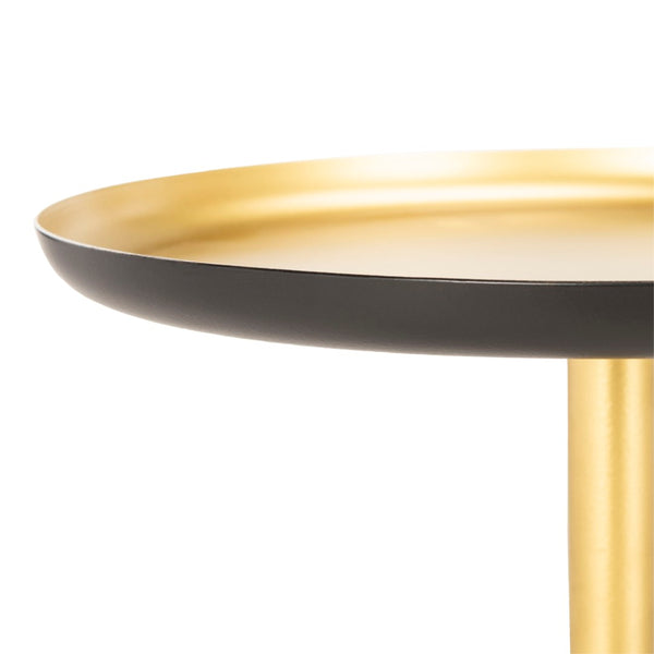 Safavieh Talon Metal Side Table Set Of 3 – Retro-Inspired Design With Gold & Black Finish For Stylish Versatility FOX4523A