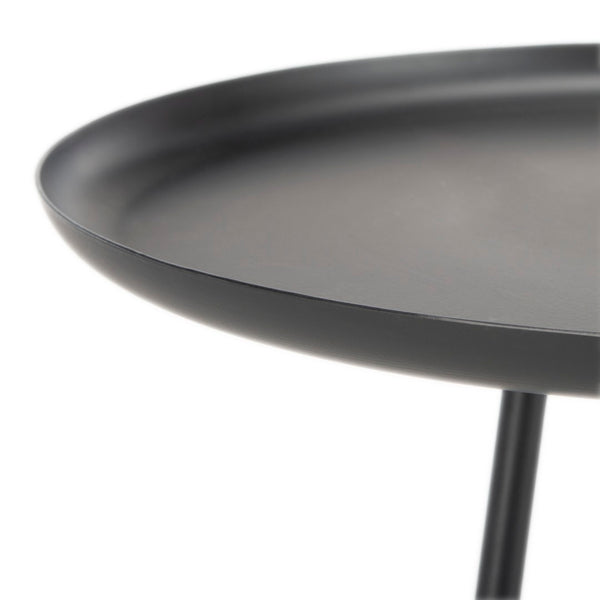 Safavieh Delia Mid-Century Modern Side Table With Gold Accents & Integrated Handle For Easy Portability FOX4524A