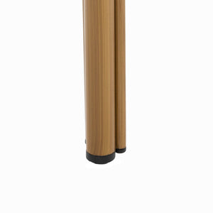 Safavieh Deltana Bar Stool In Navy - Stylish Faux Bamboo Design For Indoor & Outdoor Use, Easy Care Comfort FOX5208D