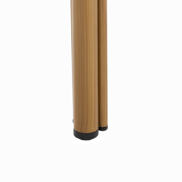 Safavieh Deltana Bar Stool In Navy - Stylish Faux Bamboo Design For Indoor & Outdoor Use, Easy Care Comfort FOX5208D