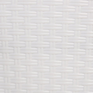 Safavieh HOOPER Armchair - Elegant Stacking Design for Coastal Charm in Indoor and Outdoor Spaces White FOX5209G-SET2