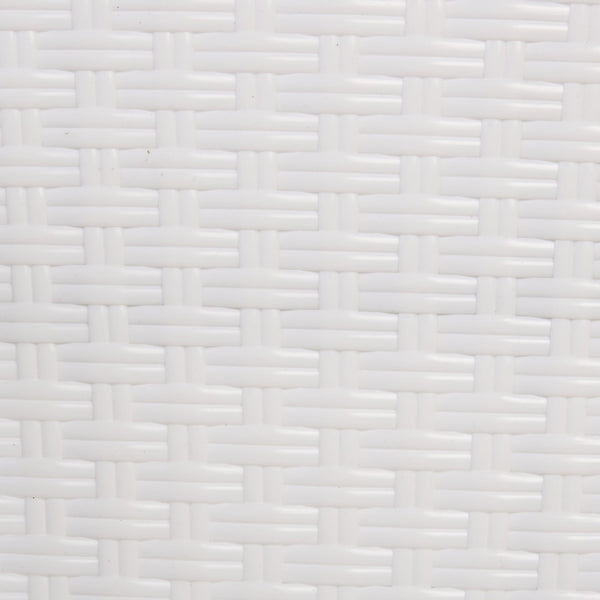 Safavieh HOOPER Armchair - Elegant Stacking Design for Coastal Charm in Indoor and Outdoor Spaces White FOX5209G-SET2