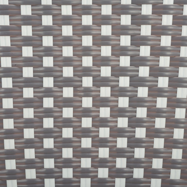 Safavieh SALCHA Elegant Grey/White Side Chairs – Durable Bistro Style for Indoor & Outdoor Dining Spaces FOX5210G-SET2