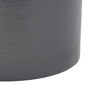 Safavieh Polonium Occasional Table - Chic Hammered Accent Piece For Modern Living Spaces And Stylish Decor Dark Grey FOX5502C