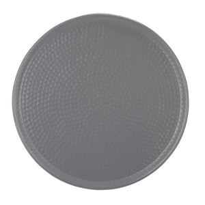 Safavieh Polonium Occasional Table - Chic Hammered Accent Piece For Modern Living Spaces And Stylish Decor Dark Grey FOX5502C