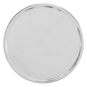 Safavieh Thorium Polished Aluminum Stool - Versatile Modern Accent Table For Indoor & Outdoor Spaces FOX5507A