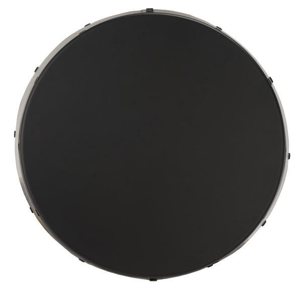 Safavieh Cerium Vintage-Industrial Drum Stool - Versatile Accent Piece & Extra Seating For Any Space FOX5512A