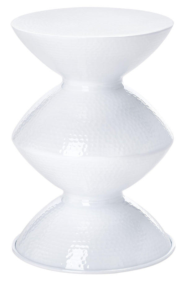 Safavieh Guildsman Metal Table Stool - Vintage-Inspired Elegance For Modern Interiors, Versatile Accent Piece White FOX5515B