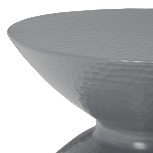 Safavieh Guildsman Metal Table Stool - Vintage-Inspired Elegance For Modern Interiors, Versatile Accent Piece Dark Grey FOX5515C