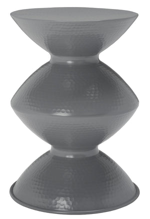 Safavieh Guildsman Metal Table Stool - Vintage-Inspired Elegance For Modern Interiors, Versatile Accent Piece Dark Grey FOX5515C