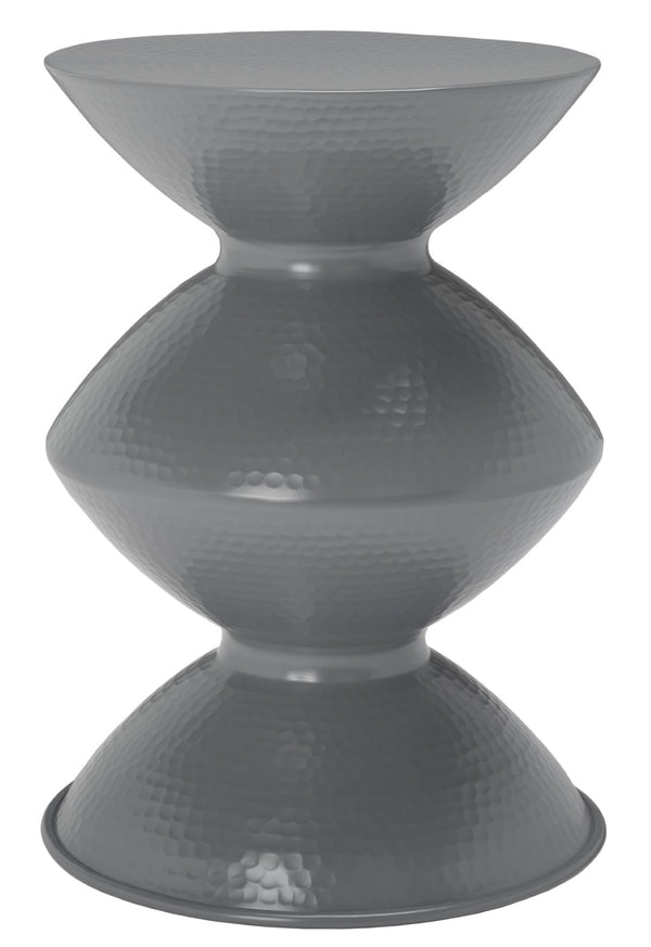 Safavieh Guildsman Metal Table Stool - Vintage-Inspired Elegance For Modern Interiors, Versatile Accent Piece Dark Grey FOX5515C