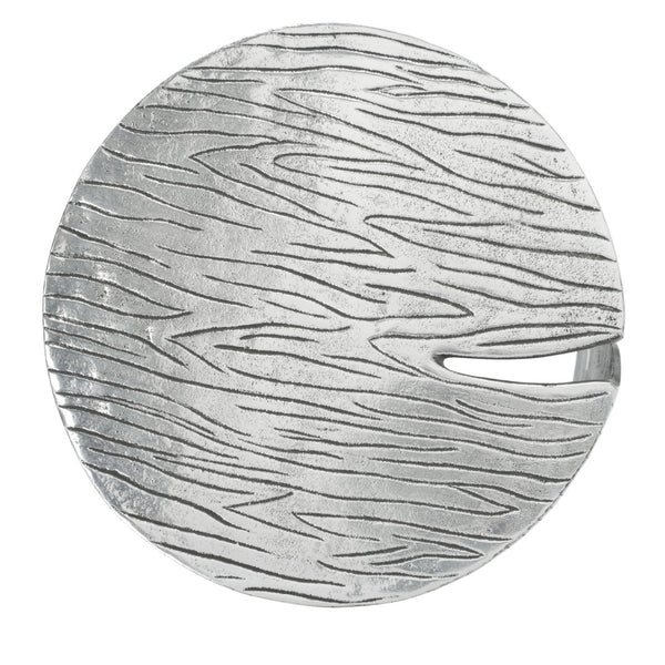 Safavieh Forrest Metal Table Stool - Stylish Silver Accent Piece With Organic Design For Versatile Home Use FOX5517A