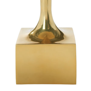Safavieh Corvus Round Side Table – Contemporary Accent Piece With Sleek Metalwork For Modern Living Spaces Antique Brass FOX5519A