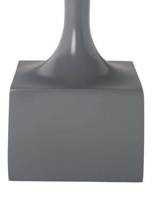 Safavieh Corvus Round Side Table – Contemporary Accent Piece With Sleek Metalwork For Modern Living Spaces Dark Grey FOX5519B