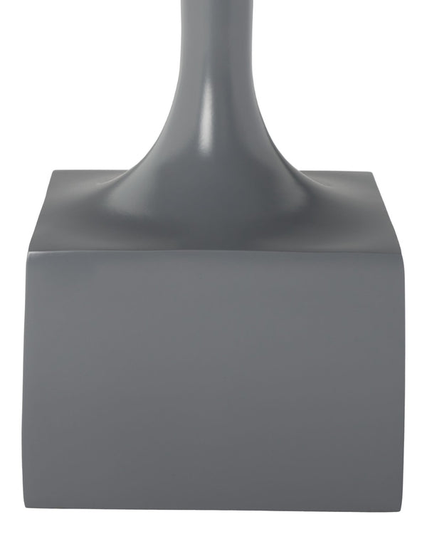 Safavieh Corvus Round Side Table – Contemporary Accent Piece With Sleek Metalwork For Modern Living Spaces Dark Grey FOX5519B