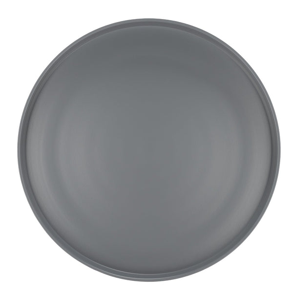 Safavieh Corvus Round Side Table – Contemporary Accent Piece With Sleek Metalwork For Modern Living Spaces Dark Grey FOX5519B