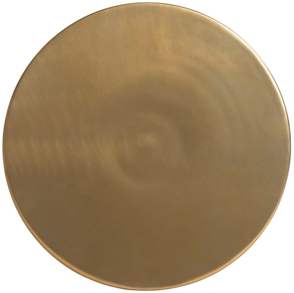 Safavieh Hydra Modern Spindle Side Table - Sculptural Curves & Chic Design For Living Rooms & Bedrooms Antique Brass FOX5520A