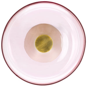 Safavieh Crysanta Round Accent Table - Modern Glam Glass Top With Gold Base For Stylish Living Spaces FOX5528A