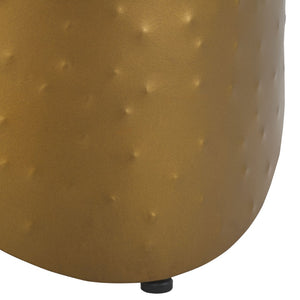 Safavieh Shiara Round Accent Table - Modern Luxe Design With White Marble Top & Antique Brass Base For Decor FOX5531A