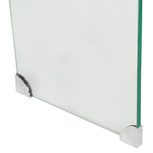 Safavieh Ambler Console Table - Sleek Tempered Glass Design For Modern Spaces, Entryway, Or Living Room Display FOX6012A