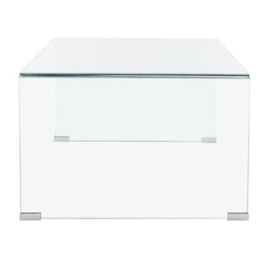 Safavieh Willow Modern Glass Coffee Table – Sleek Minimalism For Contemporary Living Spaces & Easy Care FOX6014A