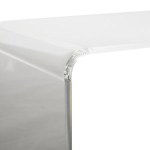 Safavieh Atka Modern Acrylic Coffee Table – Mid-Century Minimalist Design For Elegant Living Spaces & Décor FOX6015A