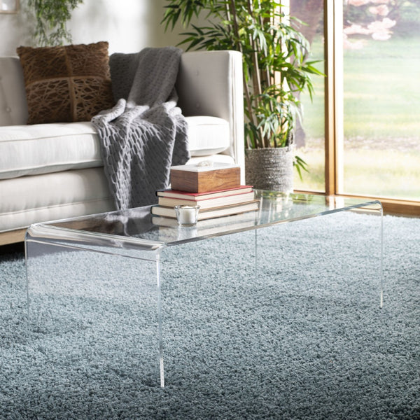 Safavieh Atka Modern Acrylic Coffee Table – Mid-Century Minimalist Design For Elegant Living Spaces & Décor FOX6015A