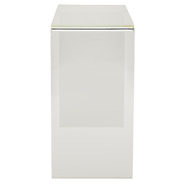 Safavieh Atka Clear Acrylic Console Table - Sixties-Inspired Minimalist Design For Modern Entryways & Displays FOX6016A