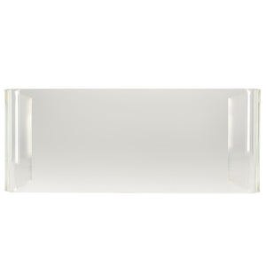 Safavieh Atka Clear Acrylic Console Table - Sixties-Inspired Minimalist Design For Modern Entryways & Displays FOX6016A
