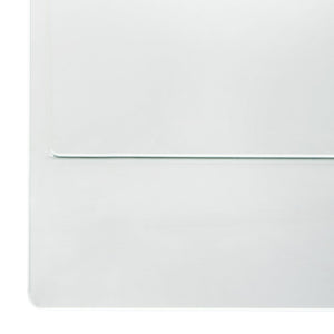 Safavieh Modern Glass Loft Accent Table - Elegant Minimalist Design With Boxwood Veneer & Clear Surface FOX6021A