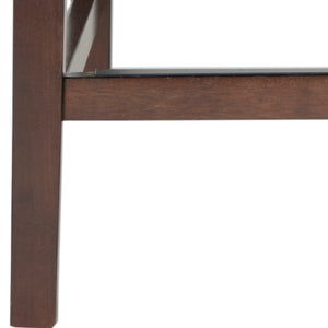 Safavieh Dylan Counter Stool - Chic Belgian-Inspired Design For Modern Kitchens And Stylish Entertaining Spaces Brown FOX6221E