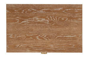 Safavieh Lorna Contemporary Nightstand With 3 Spacious Drawers For Elegant Bedroom Storage Solutions Oak Wood Vaneer/Gold FOX6232D
