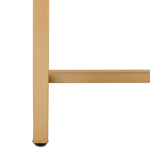 Safavieh Estelle Nightstand - Contemporary Oak Storage Table With Brass Accents For Modern Bedrooms & Decor Rustic Oak FOX6262A