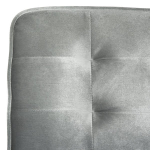 Safavieh Ansel Modern Tufted Linen Accent Chair With Chrome Legs - Stylish Seating For Living Spaces & Offices FOX6268C