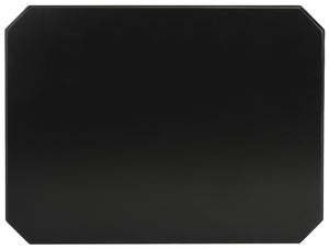 Safavieh Alaia Modern Nightstand With Elegant Curved Legs And Chic Silver Hardware For Timeless Bedroom Style Black FOX6275B