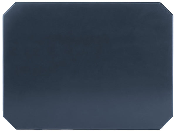 Safavieh Alaia Modern Nightstand With Elegant Curved Legs And Chic Silver Hardware For Timeless Bedroom Style Navy FOX6275D