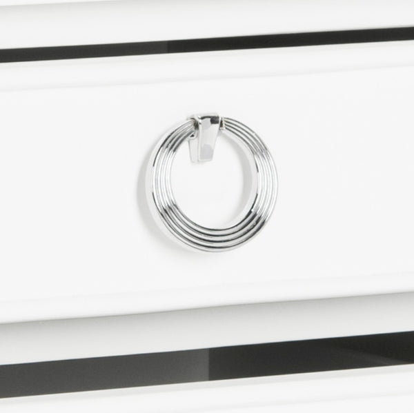 Safavieh Kira Elegant Three-Drawer Nightstand With French-Inspired Design For Chic And Functional Bedrooms White FOX6276A