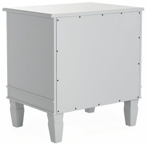 Safavieh Kira Elegant Three-Drawer Nightstand With French-Inspired Design For Chic And Functional Bedrooms Grey FOX6276C