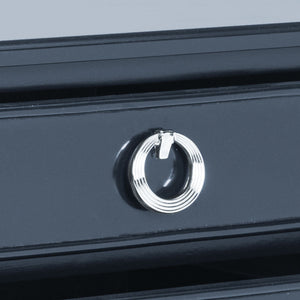 Safavieh Kira Three Drawer Night Stand Navy FOX6276D