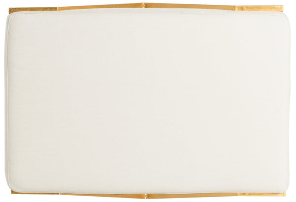 Safavieh Luna Elegant Greek Key Bench - Art Deco Inspired Seating For Entryways, Bedrooms & Living Spaces FOX6281A
