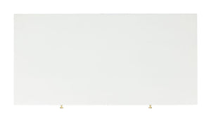 Safavieh Levinson Coffee Table – Mid-Century Modern Design With Elegant Storage And Polished Accents For Living Rooms White/Gold FOX6304B