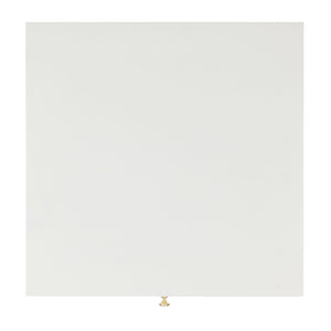 Safavieh Levinson Mid-Century Modern End Table With Glam Gold Accents For Living Room & Bedroom Decor White/Gold FOX6305B