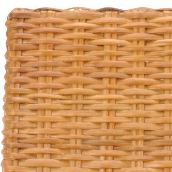 Safavieh SANIBEL Side Chairs – Tropical Elegance with Woven Rattan Detail for Coastal and Boho Décor Honey FOX6504B-SET2