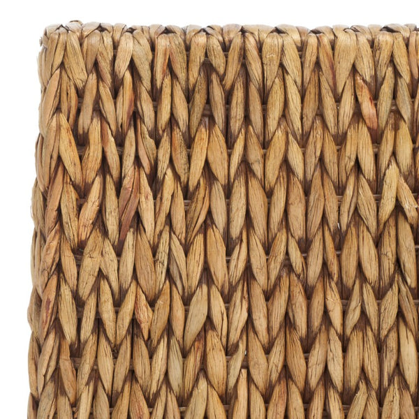 Safavieh Sanibel Woven Water Hyacinth Side Chair Handcrafted Coastal Boho Accent Seating FOX6504E-SET2