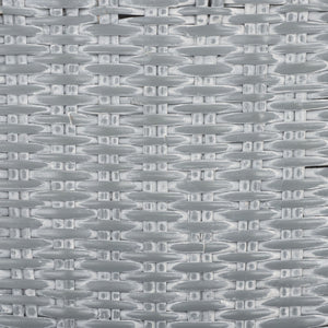 Safavieh WHEATLEY Side Chair - Elegant Grey White Wash Rattan & Mango Wood for Modern Dining Spaces FOX6525A-SET2