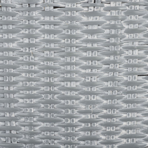 Safavieh WHEATLEY Side Chair - Elegant Grey White Wash Rattan & Mango Wood for Modern Dining Spaces FOX6525A-SET2